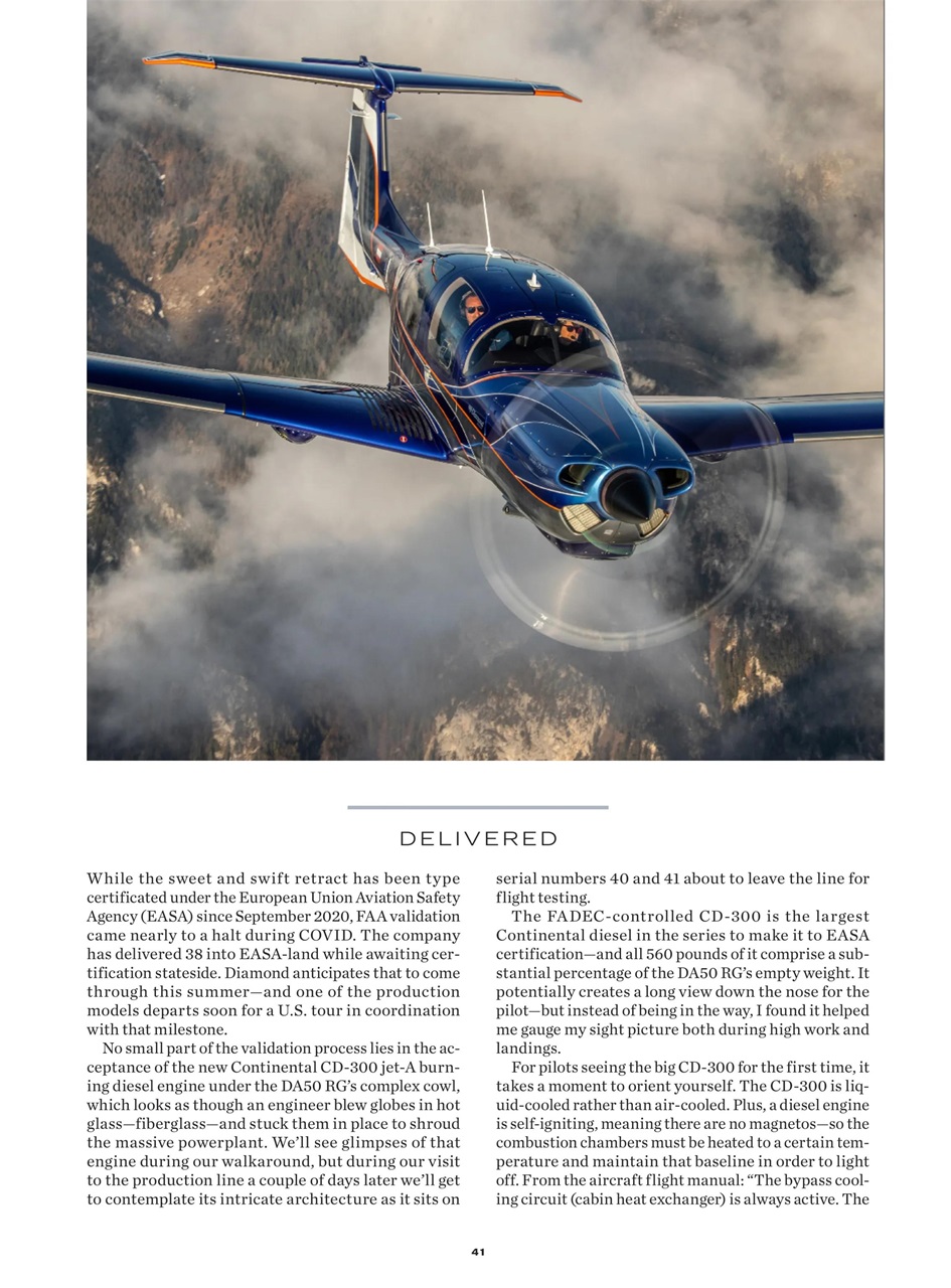 FLYING Magazine Preview Pages