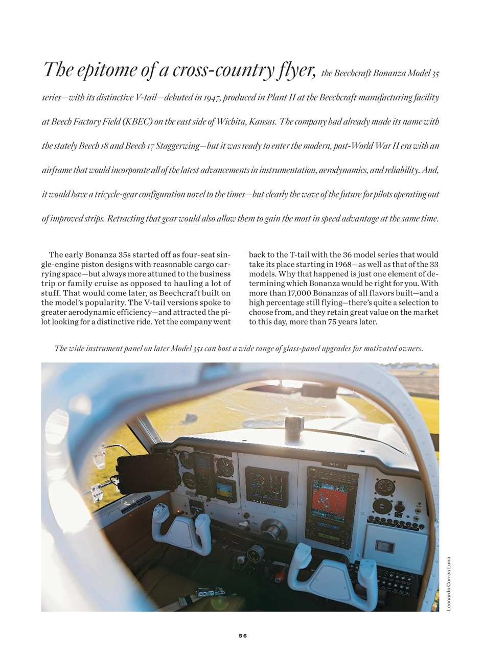 FLYING Magazine Preview Pages