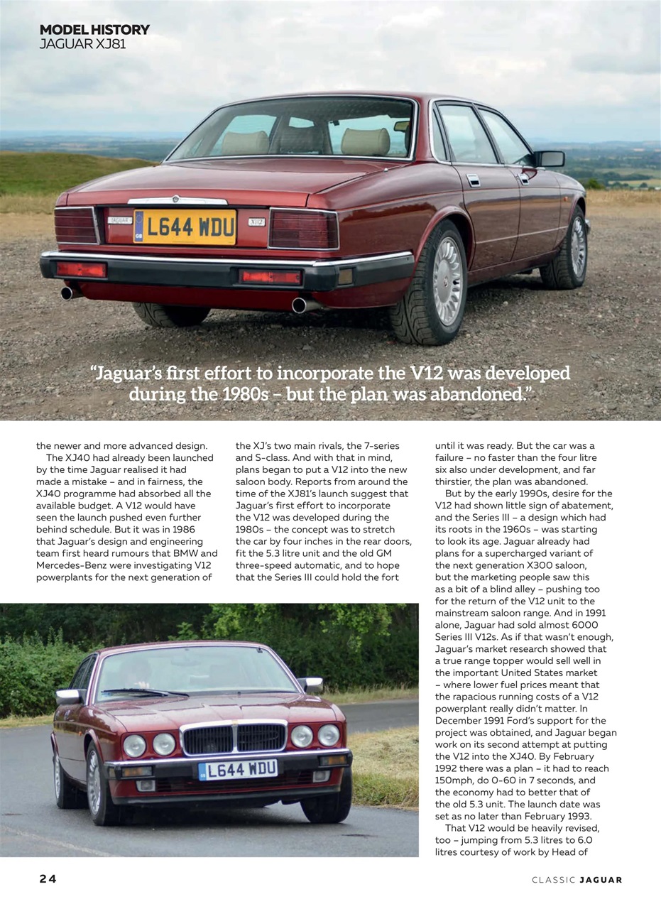 Classic Jaguar Preview Pages