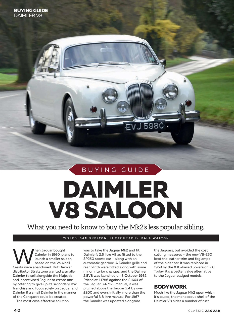 Classic Jaguar Preview Pages