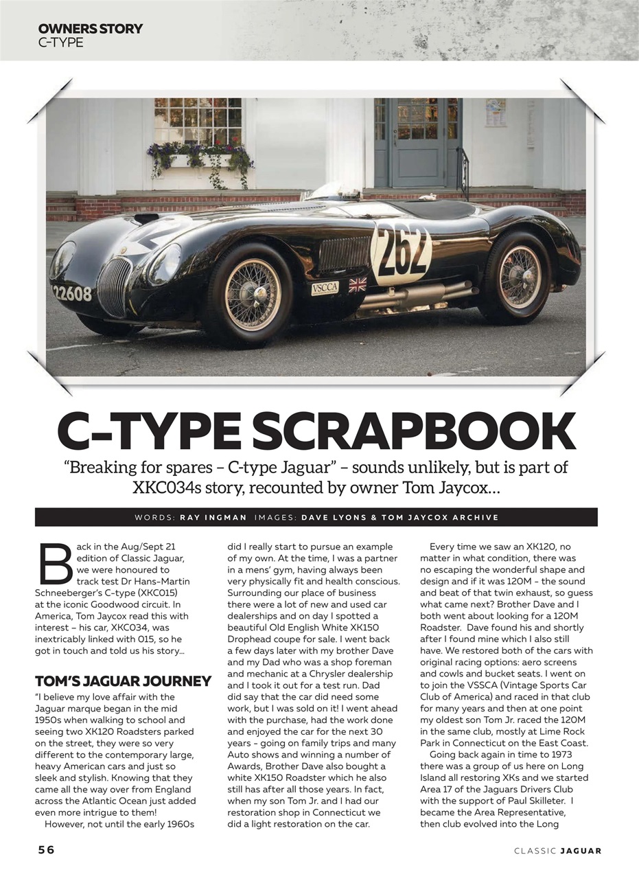 Classic Jaguar Preview Pages