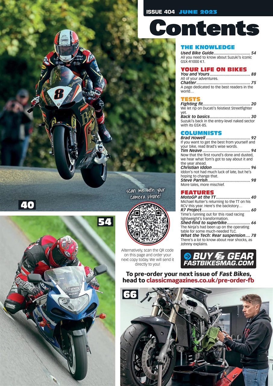 Fast Bikes Preview Pages