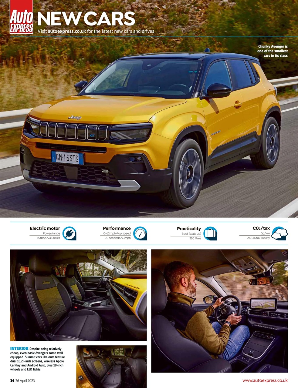 Auto Express Preview Pages