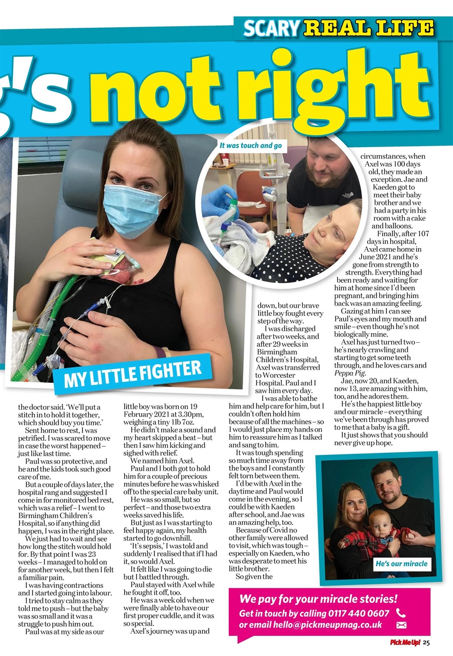 Pick Me Up Preview Pages