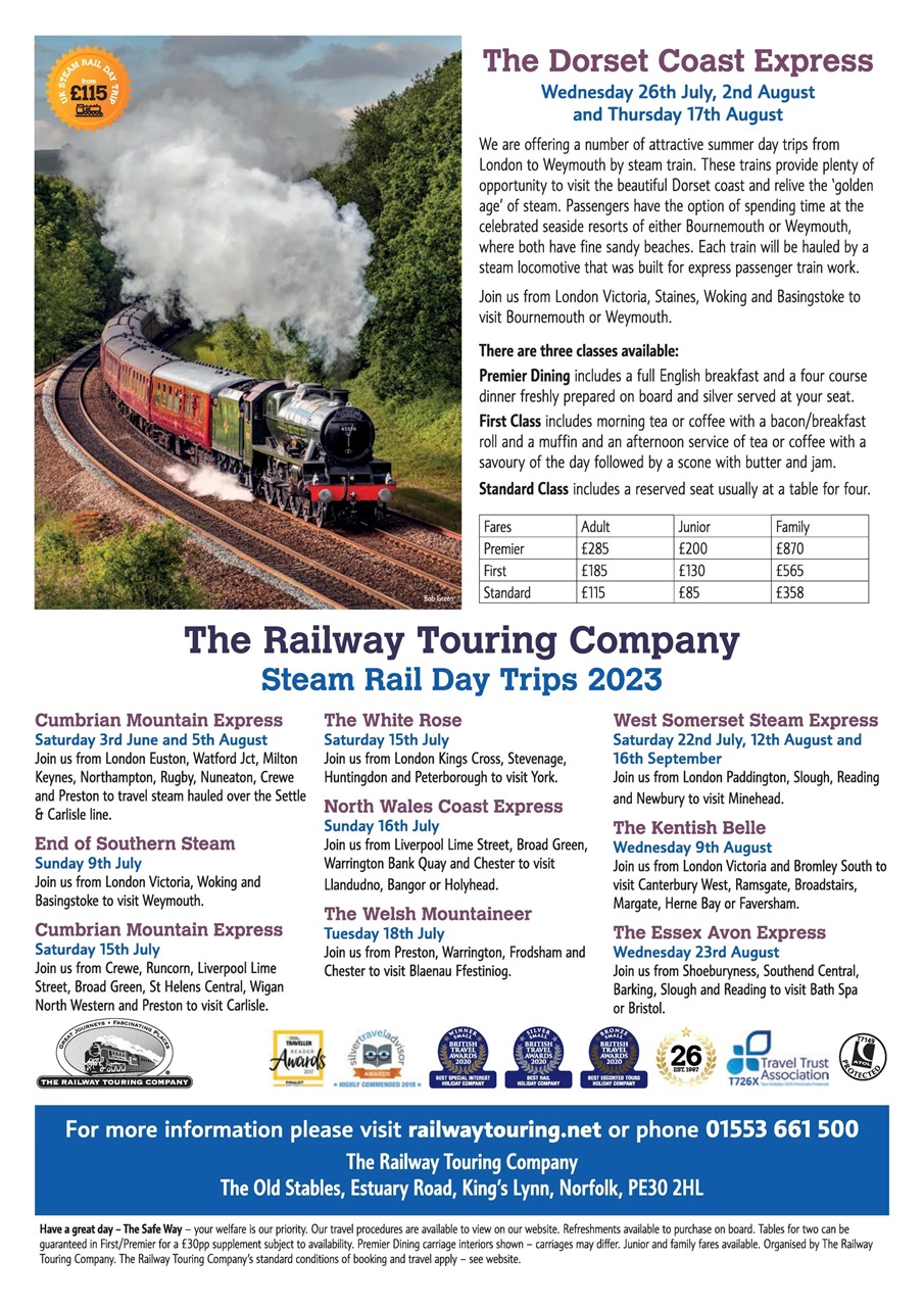 Railway Magazine Preview Pages