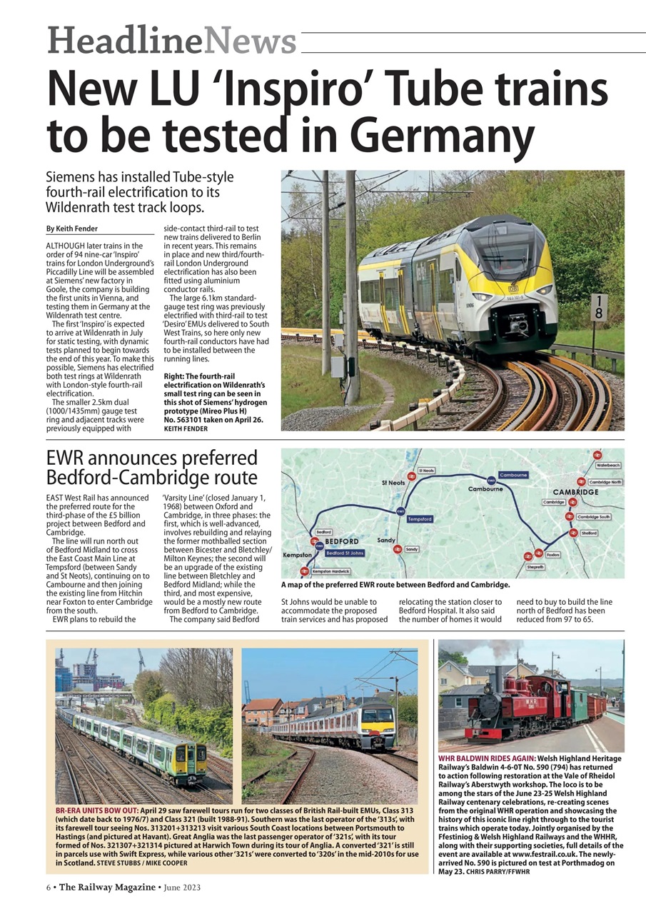 Railway Magazine Preview Pages