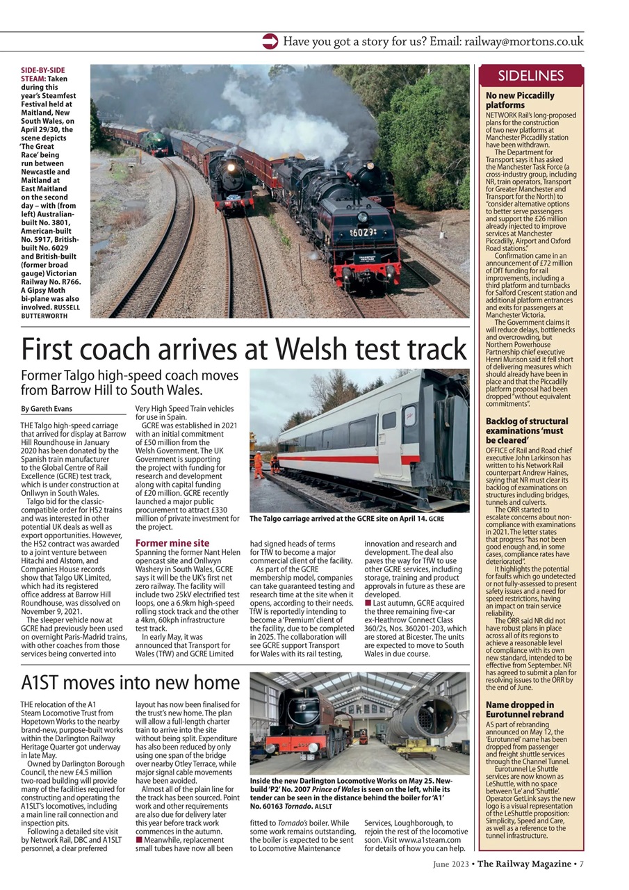 Railway Magazine Preview Pages