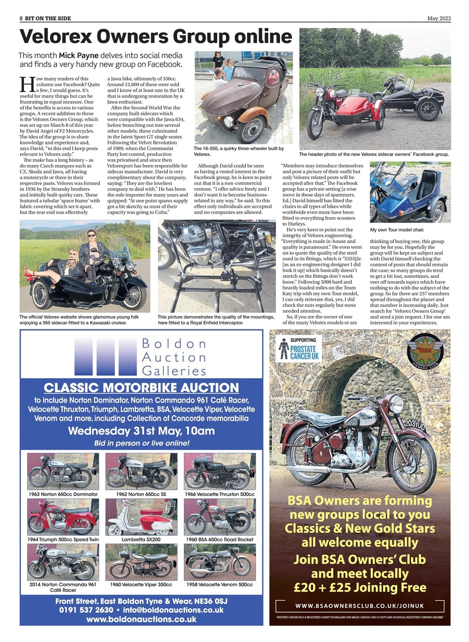 Old Bike Mart Preview Pages