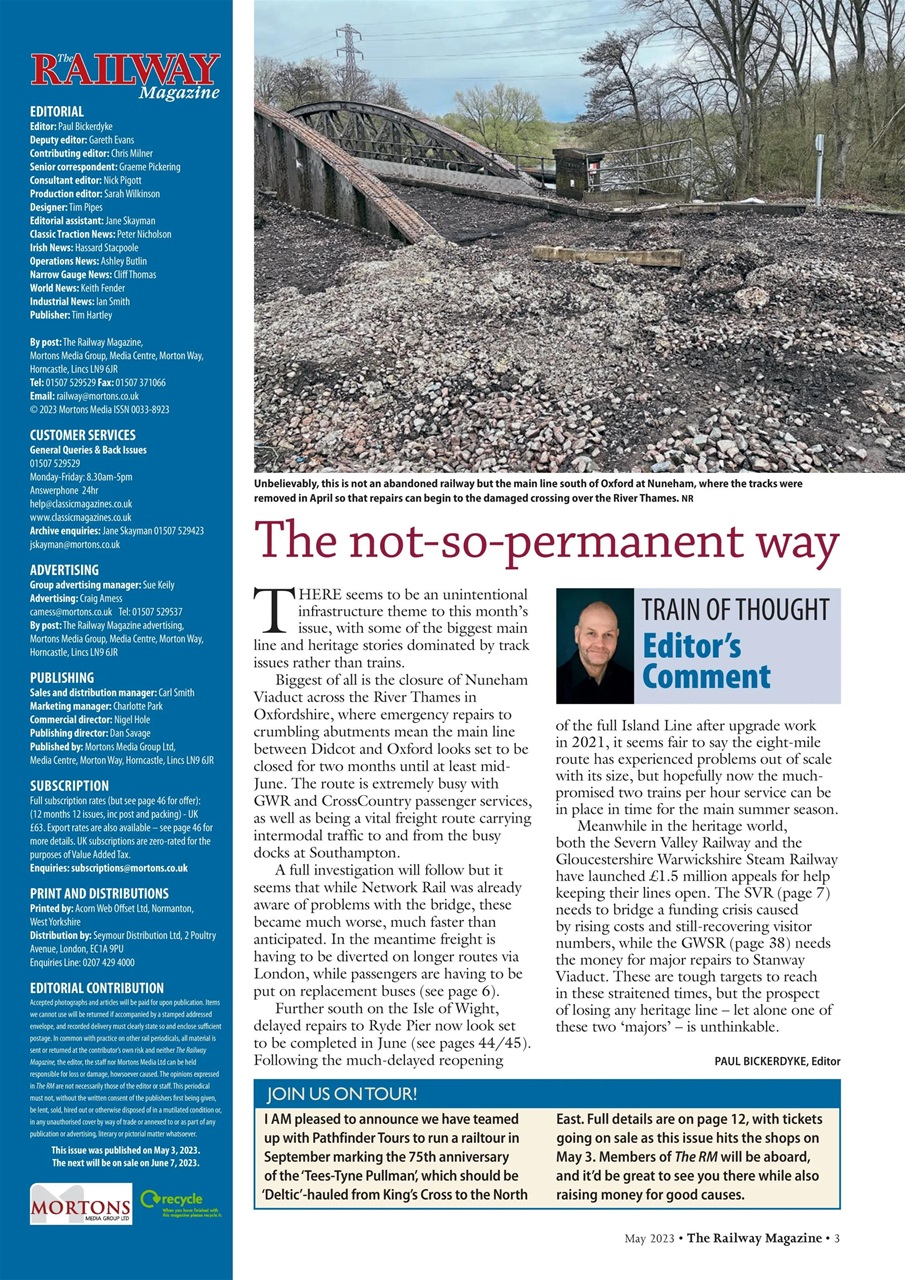 Railway Magazine Preview Pages