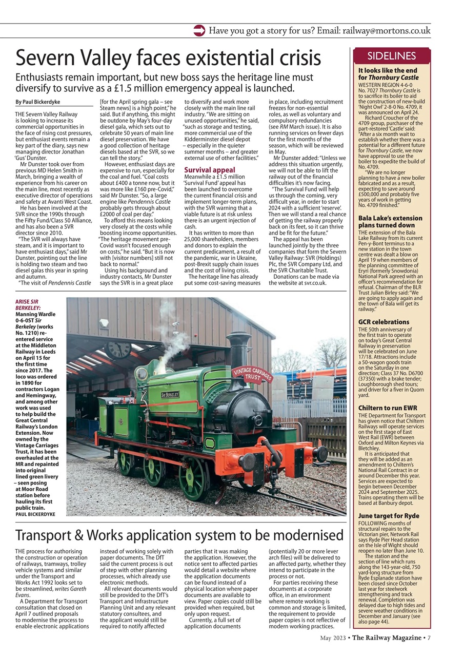 Railway Magazine Preview Pages