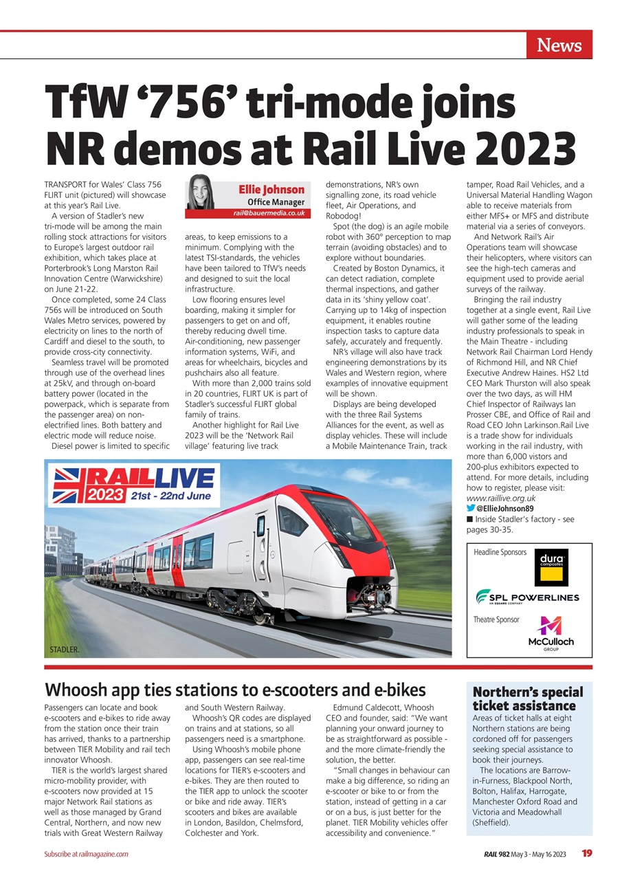 Rail Preview Pages