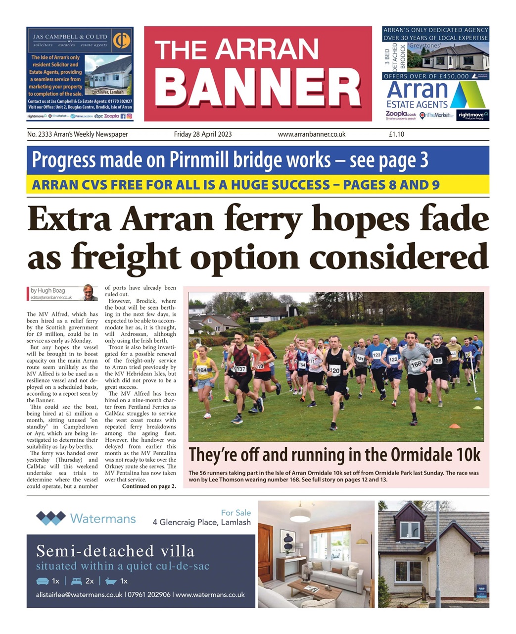 Arran Banner Preview Pages