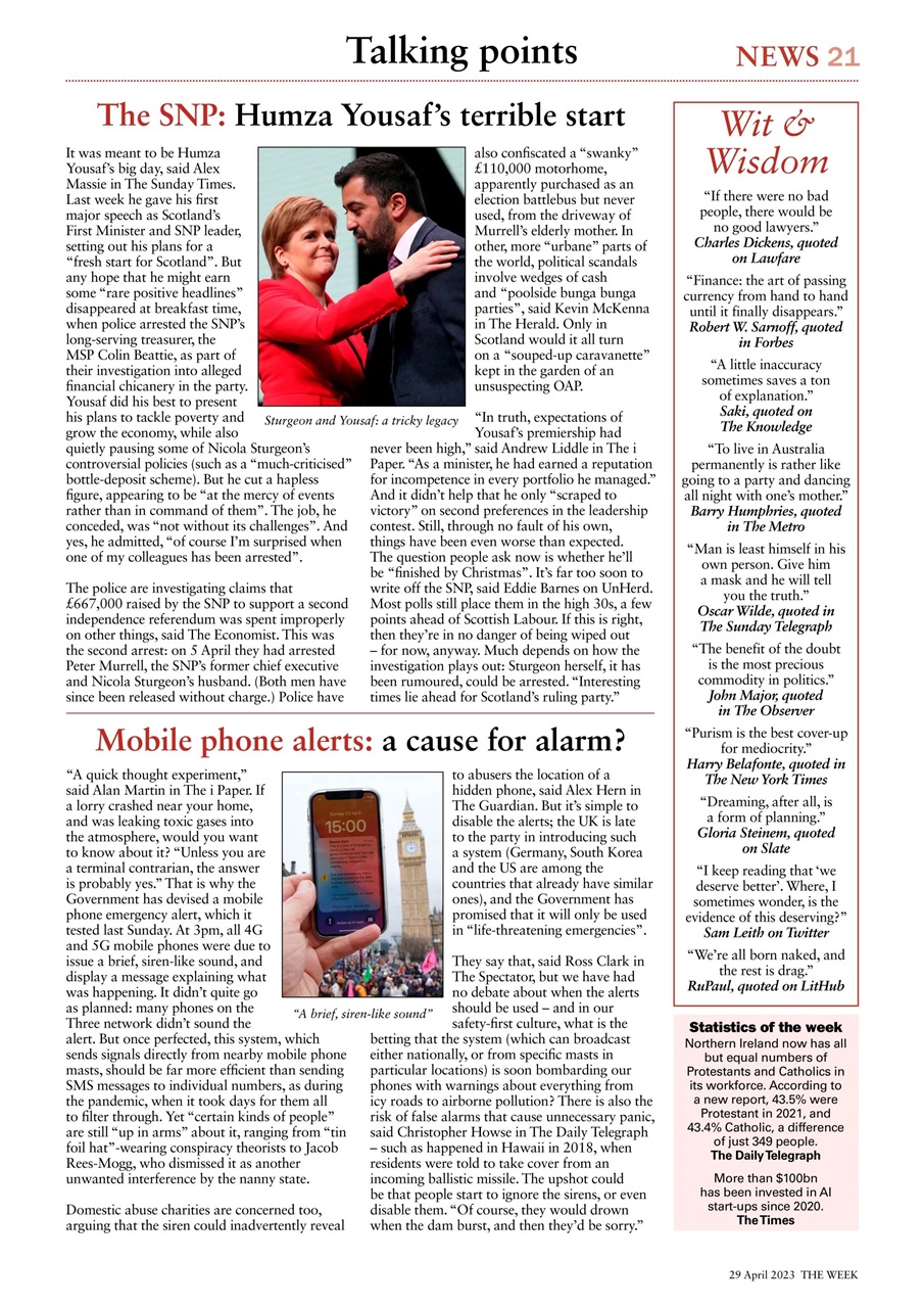 The Week Preview Pages