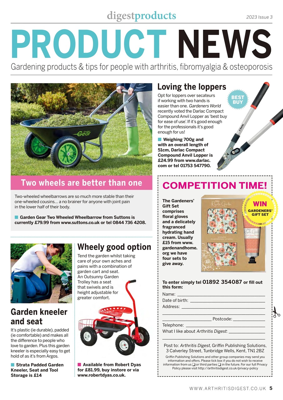 Arthritis Digest Preview Pages