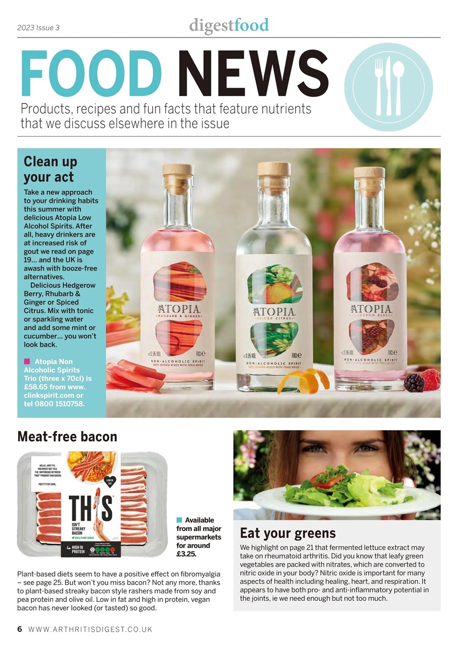 Arthritis Digest Preview Pages