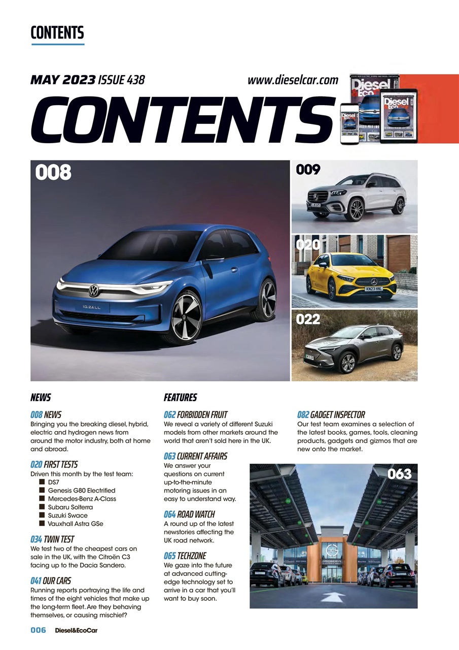 Diesel&EcoCar Magazine Preview Pages