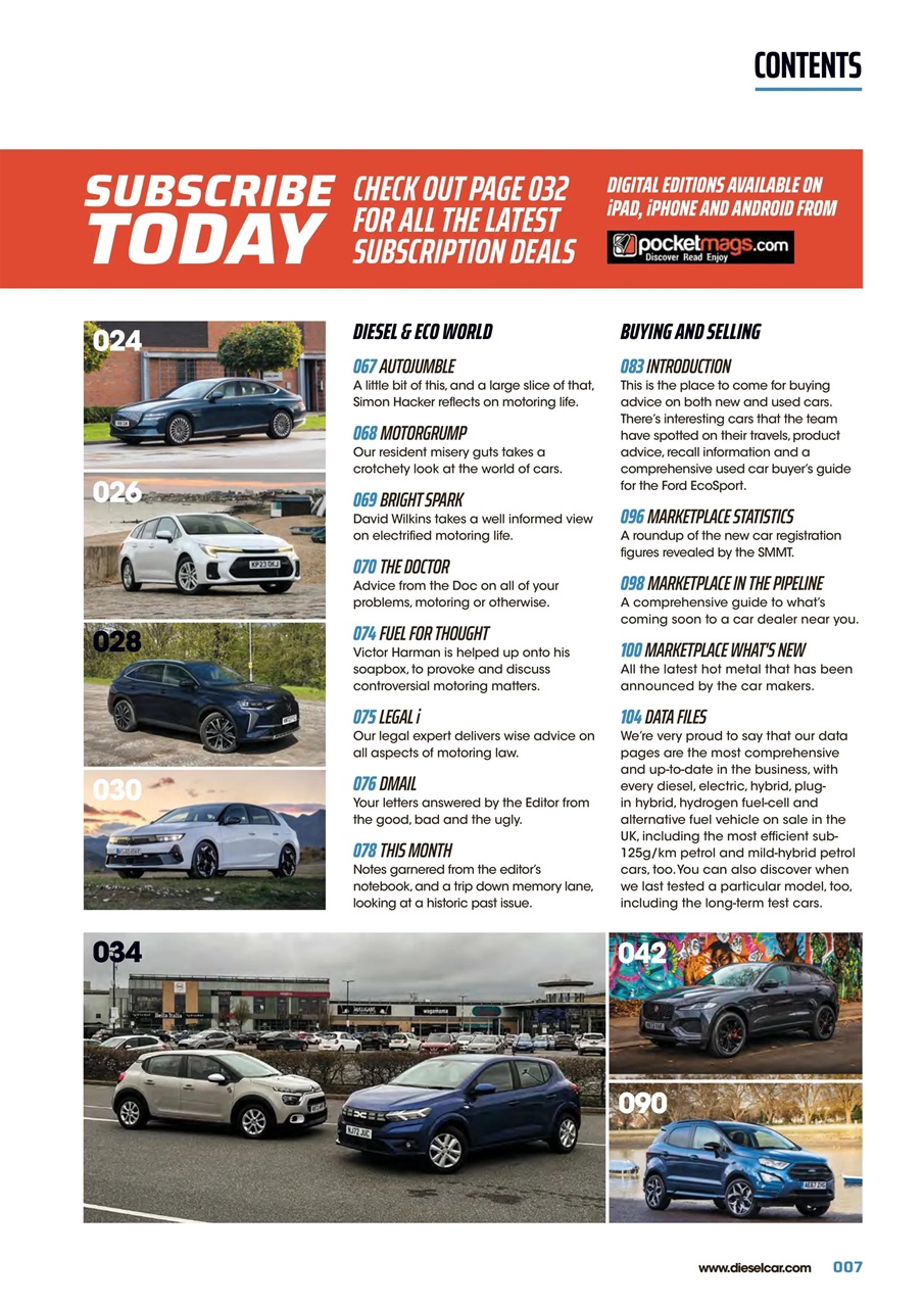 Diesel&EcoCar Magazine Preview Pages
