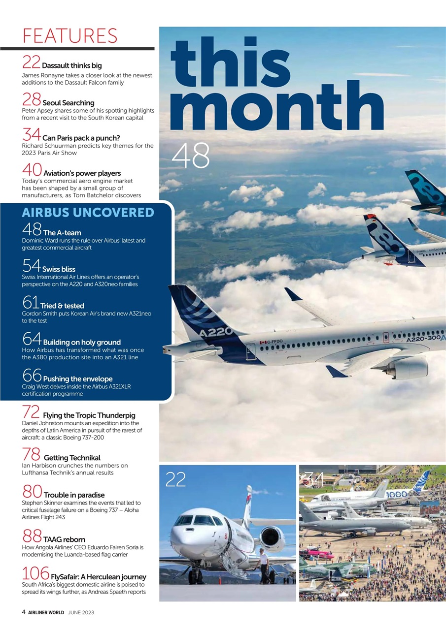 Airliner World Preview Pages