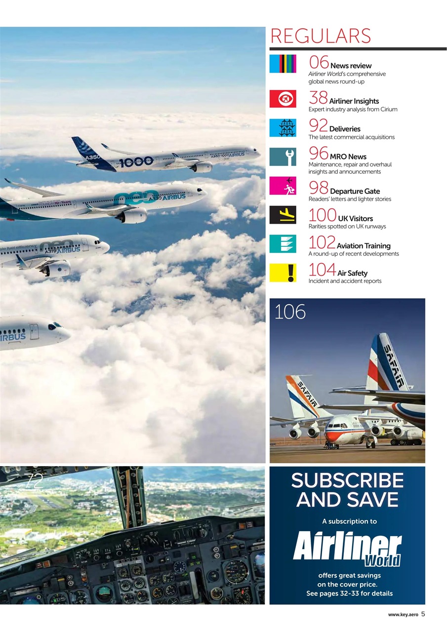 Airliner World Preview Pages