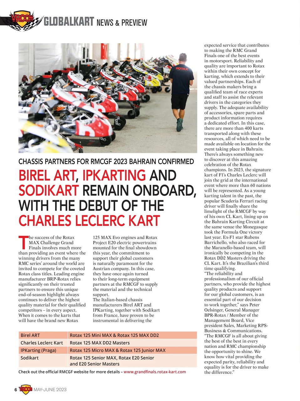 Vroom International Preview Pages