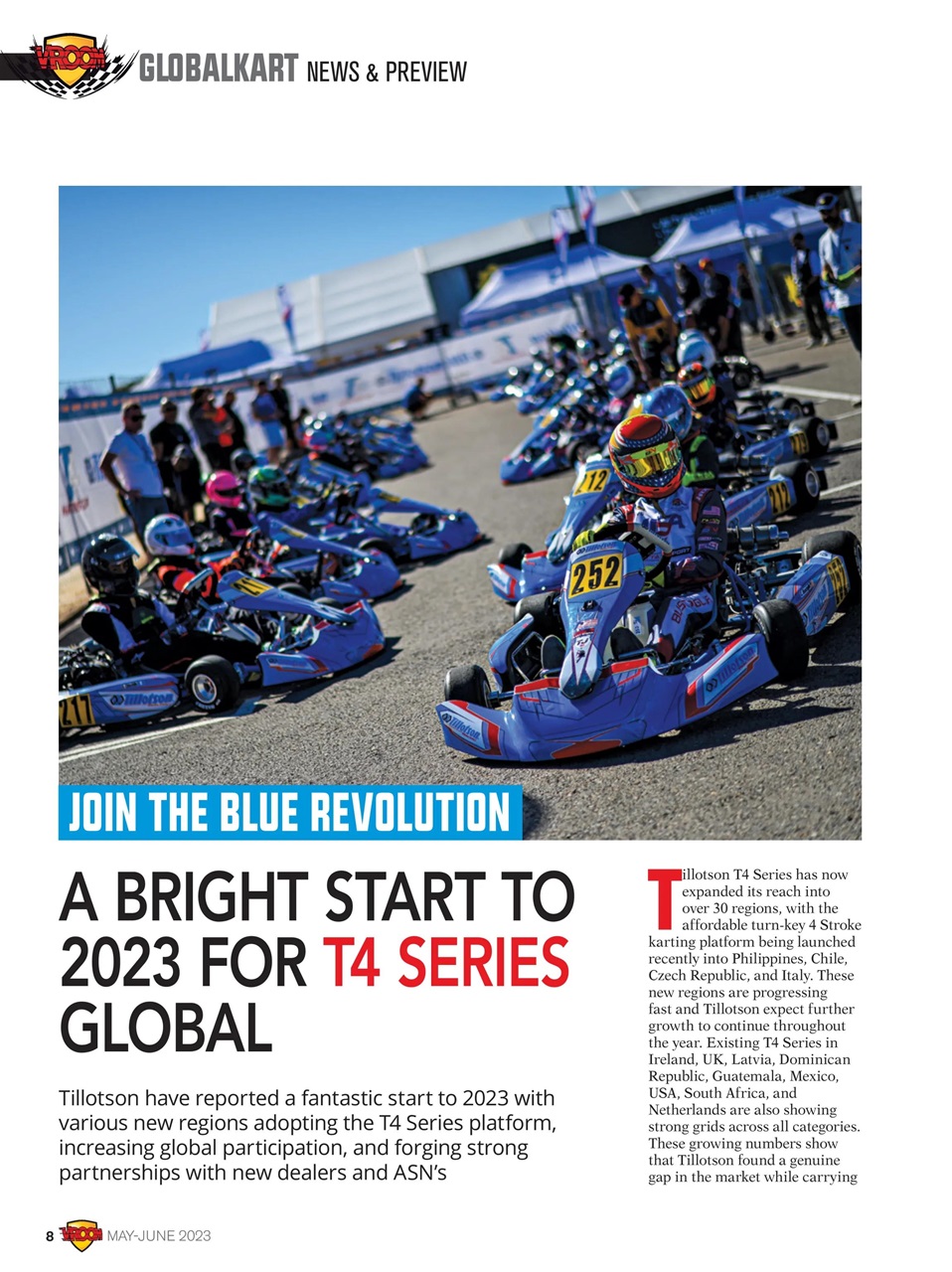 Vroom International Preview Pages