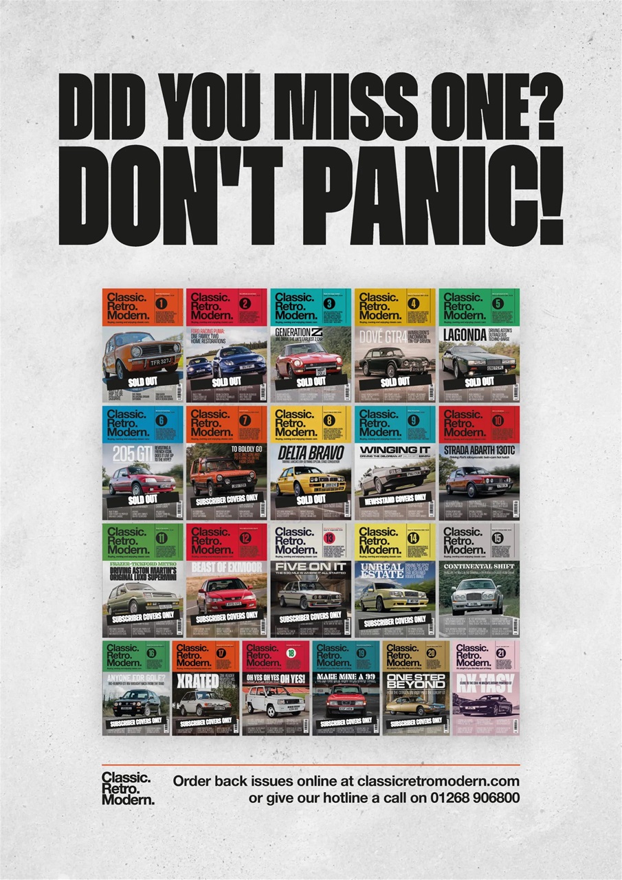 Classic Retro Modern Magazine Preview Pages