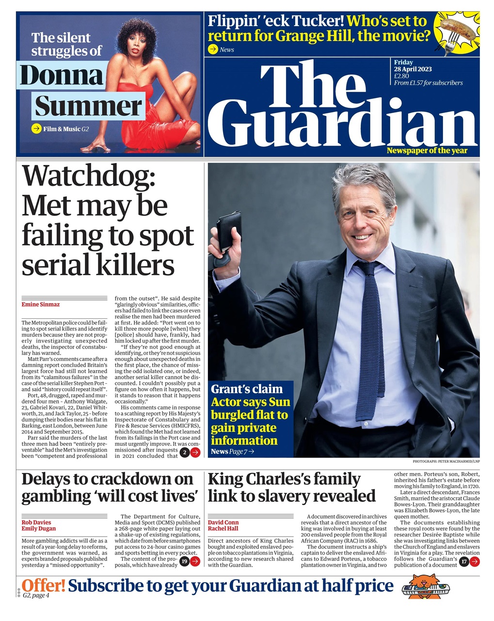 The Guardian Newspaper Preview Pages
