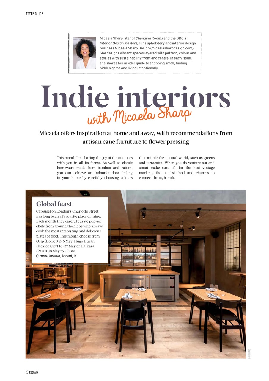 Reclaim Preview Pages