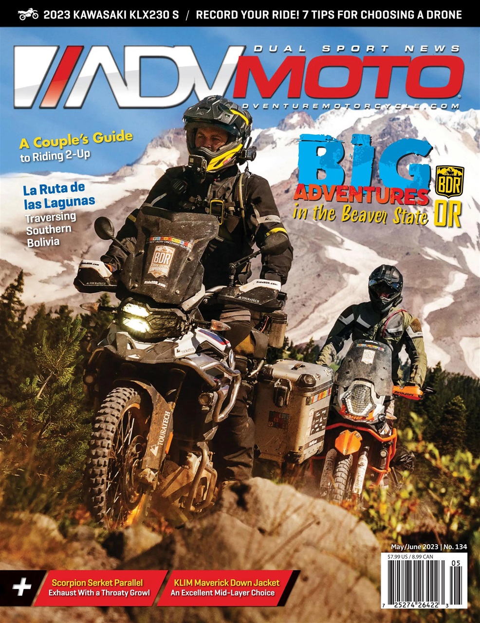 Adventure Motorcycle Preview Pages