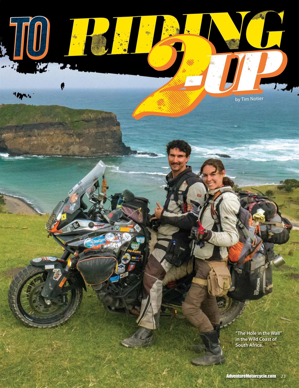 Adventure Motorcycle Preview Pages