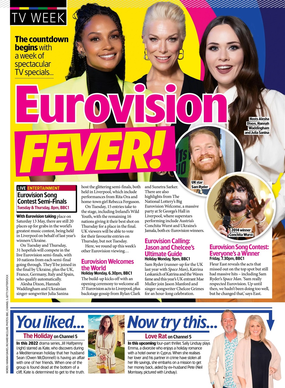 TV & Satellite Week Preview Pages
