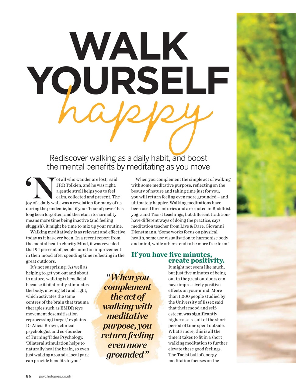Psychologies Preview Pages