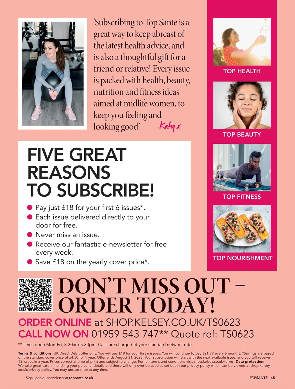 Top Sante Preview Pages