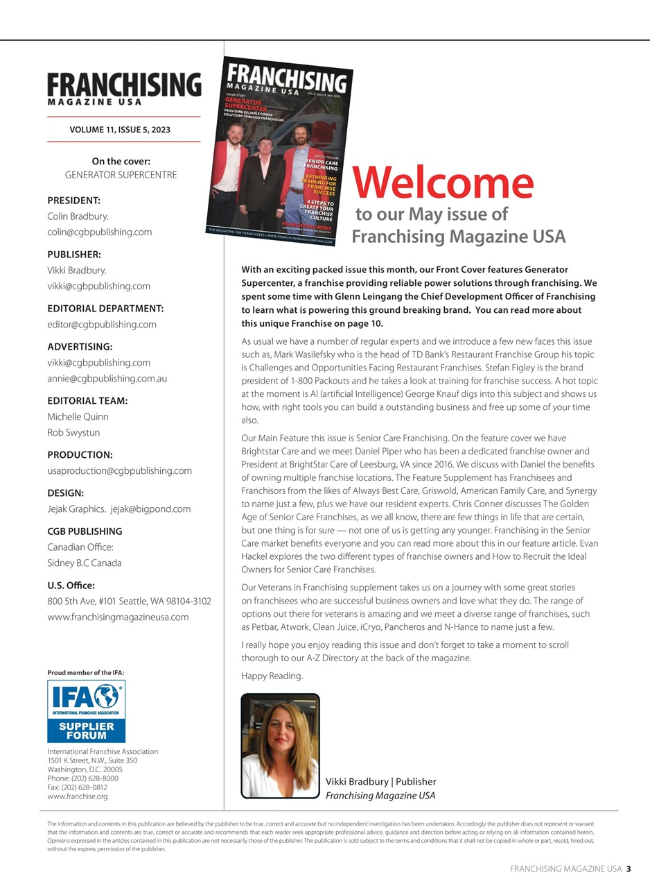 Franchising USA Preview Pages