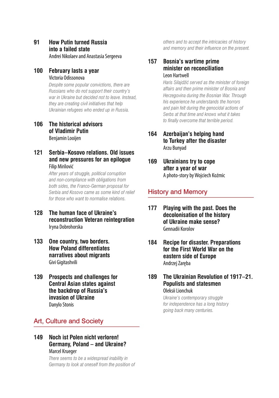 New Eastern Europe Preview Pages