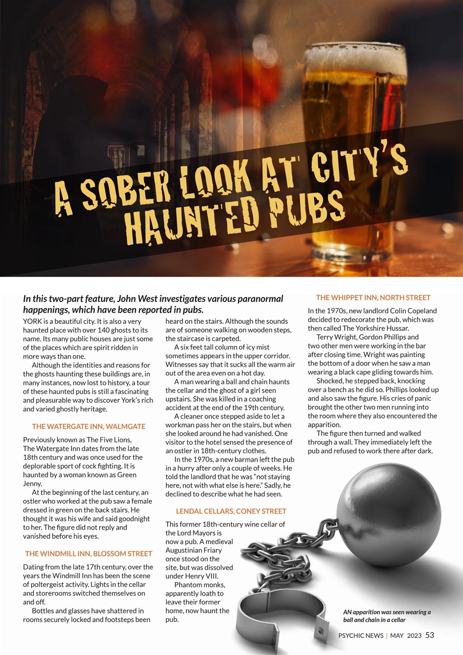 Psychic News Preview Pages