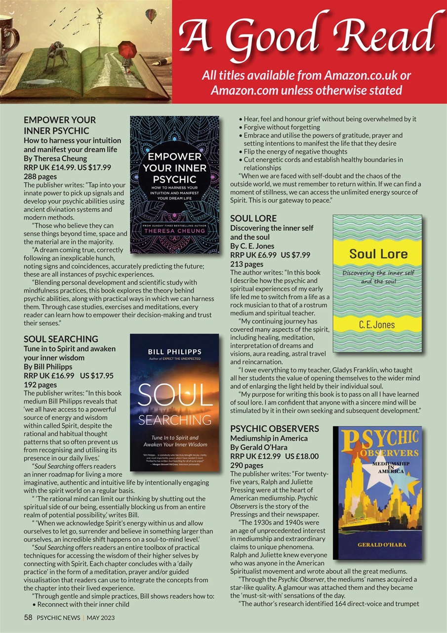 Psychic News Preview Pages