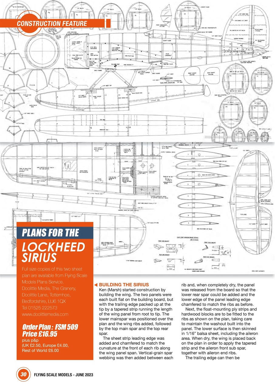 Flying Scale Models Preview Pages