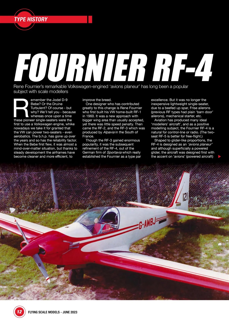 Radio Control Model Flyer Preview Pages