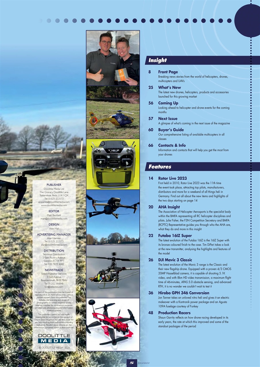 Radio Control Rotor World Preview Pages