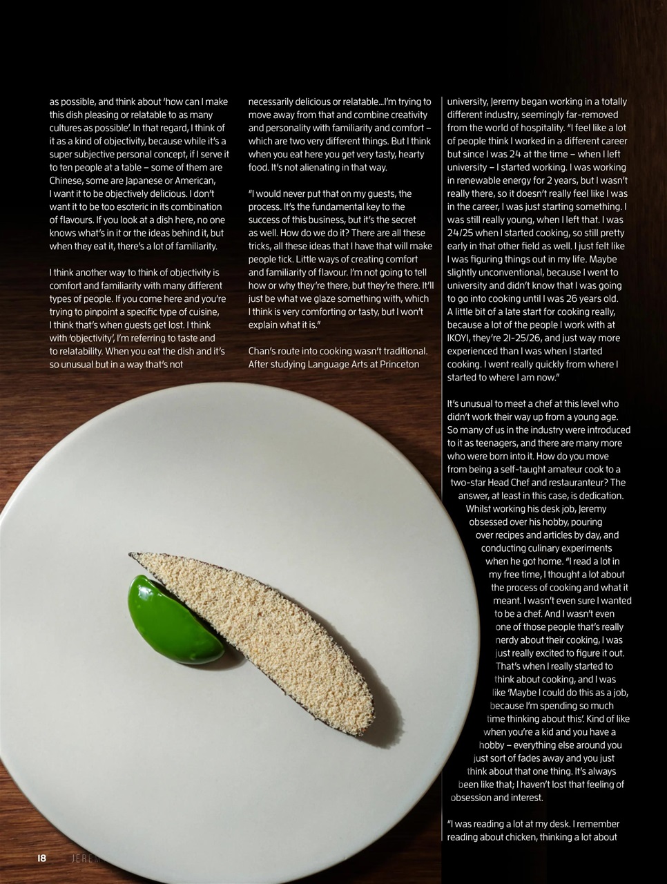 Chef & Restaurant Magazine Preview Pages