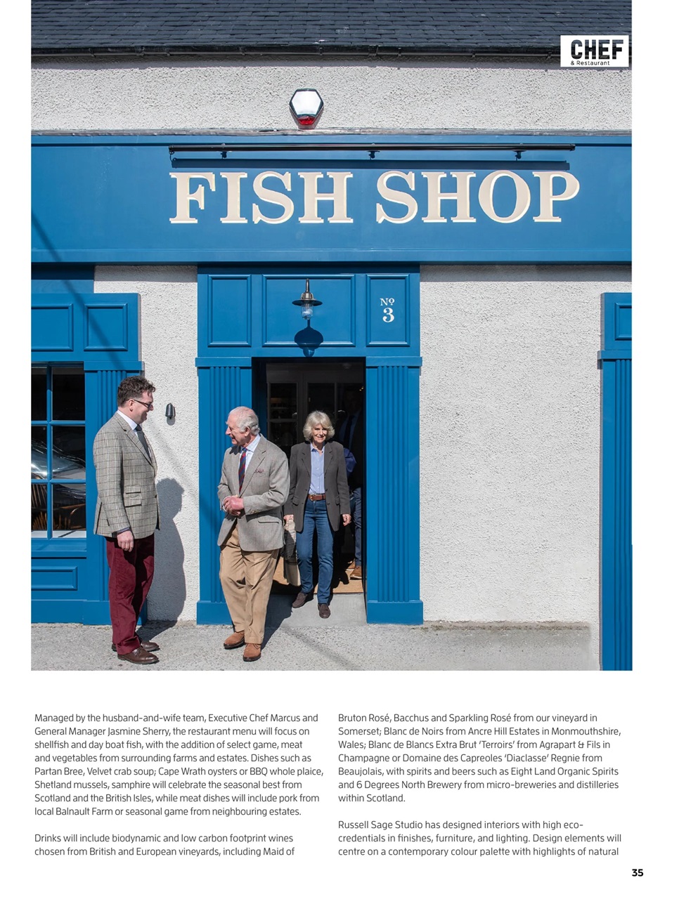 Chef & Restaurant Magazine Preview Pages