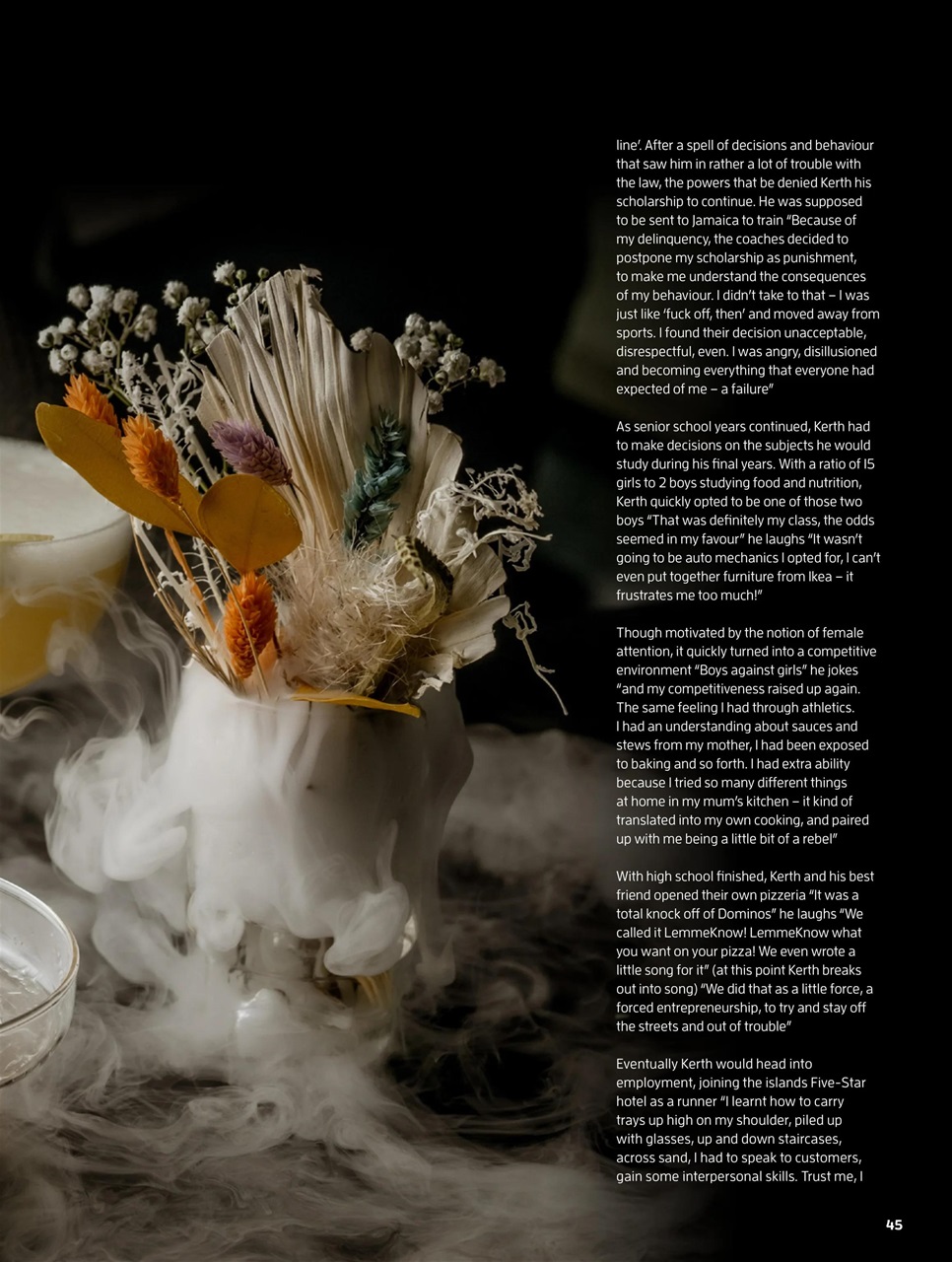 Chef & Restaurant Magazine Preview Pages