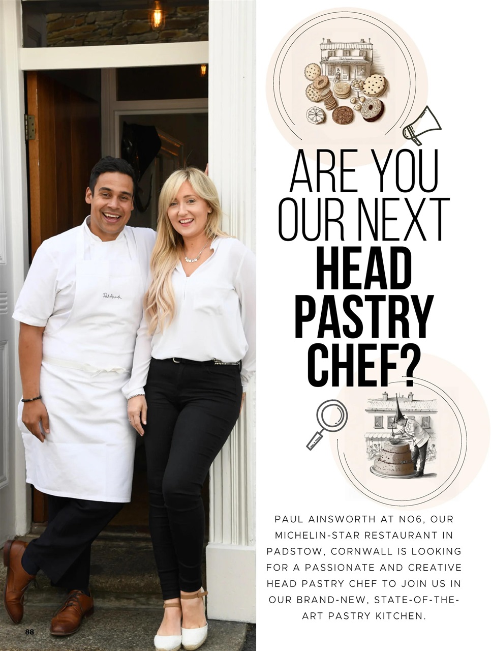 Chef & Restaurant Magazine Preview Pages