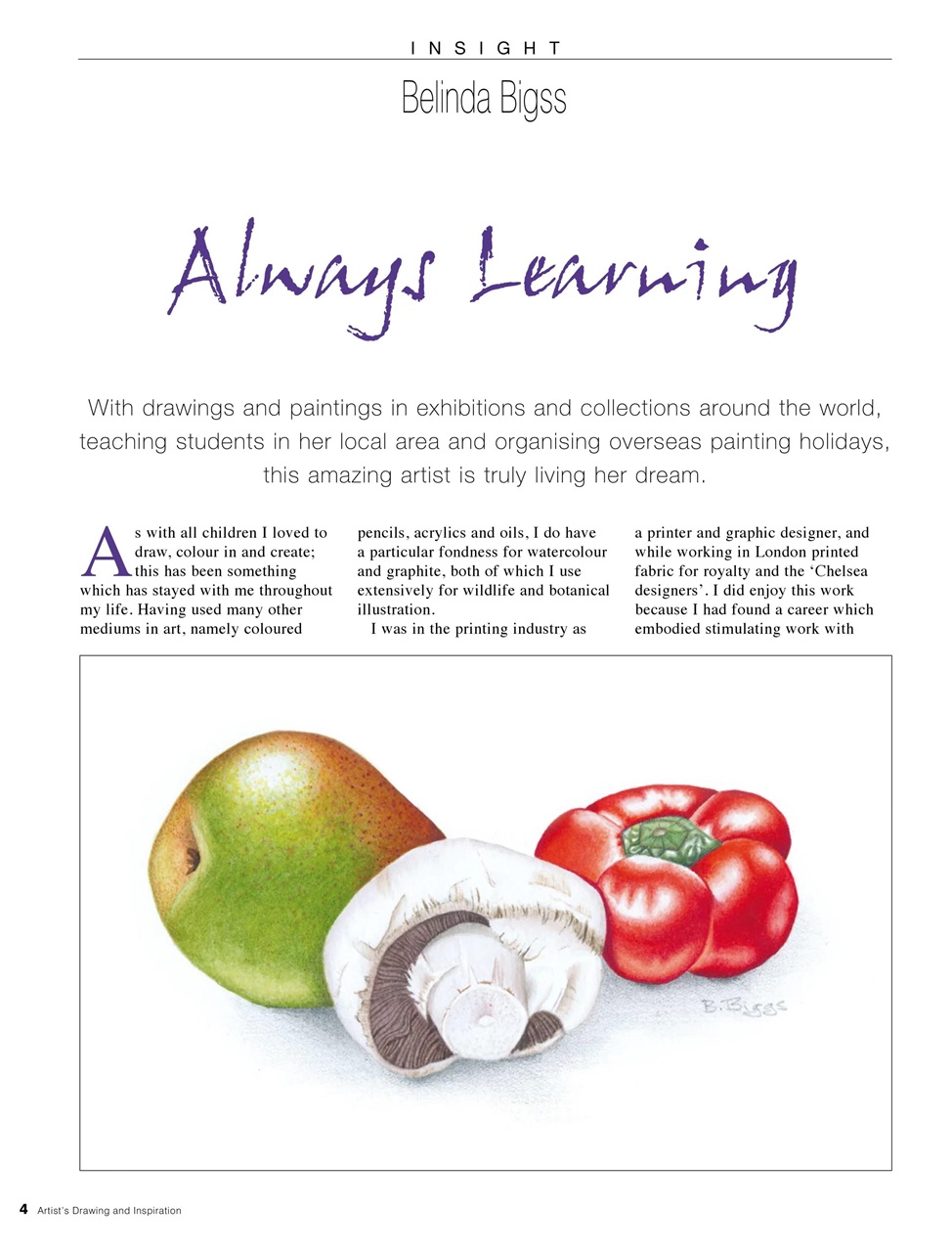 Australian Drawing and Inspiration Preview Pages