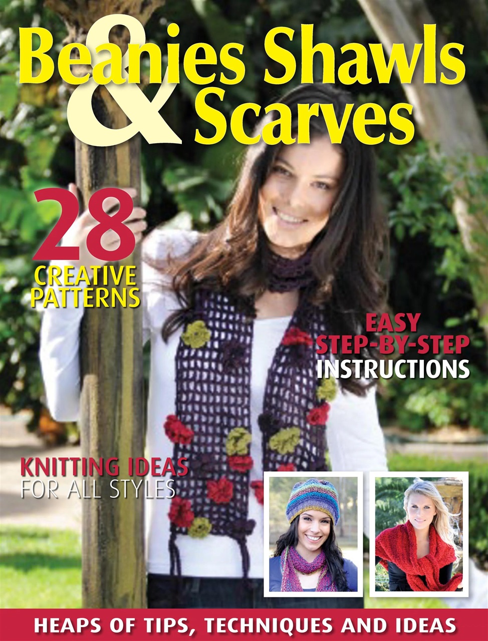 Beanies Shawls and Scarves Preview Pages