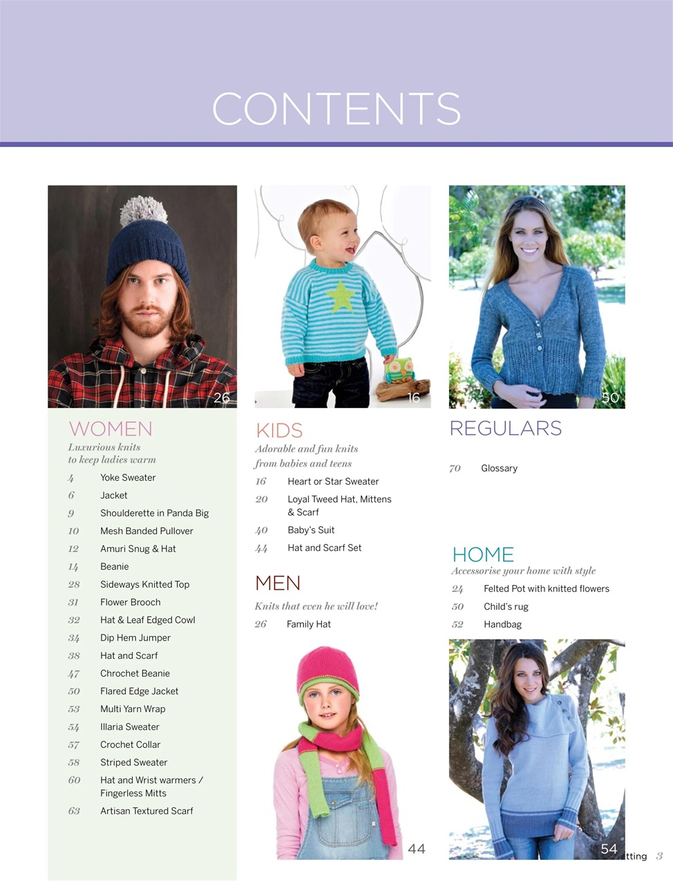 Creative Knitting Preview Pages