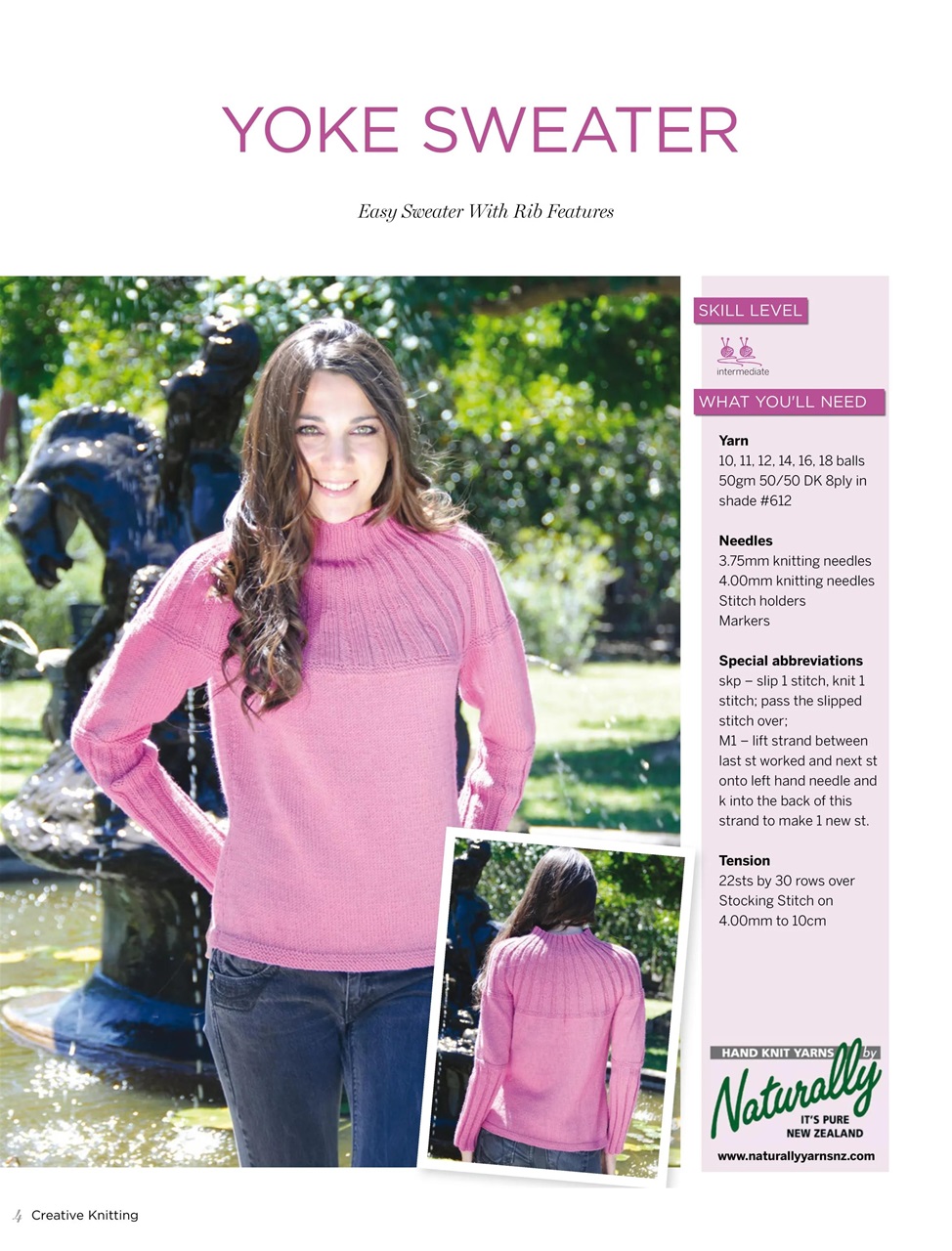 Creative Knitting Preview Pages