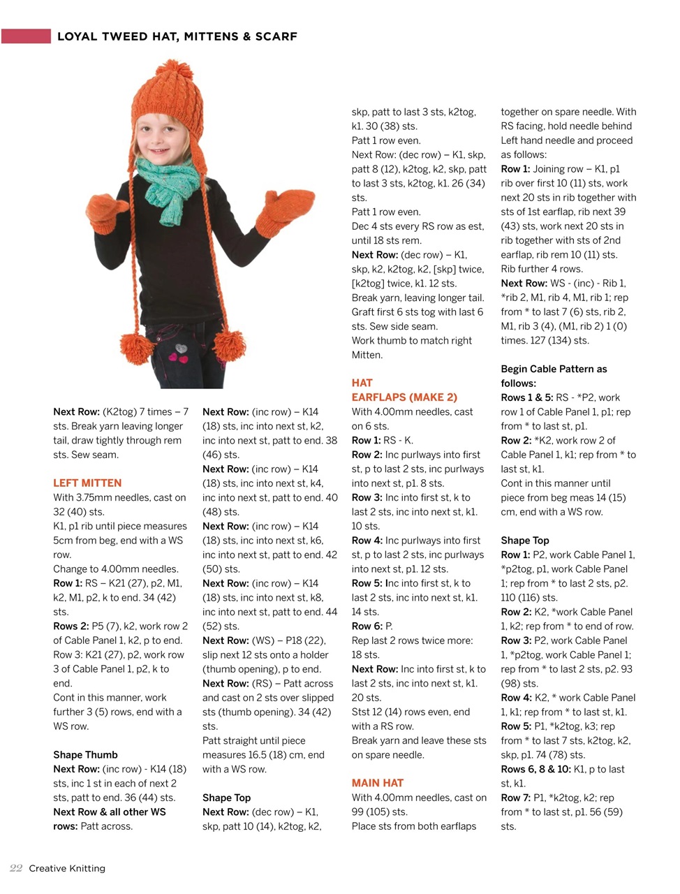 Creative Knitting Preview Pages