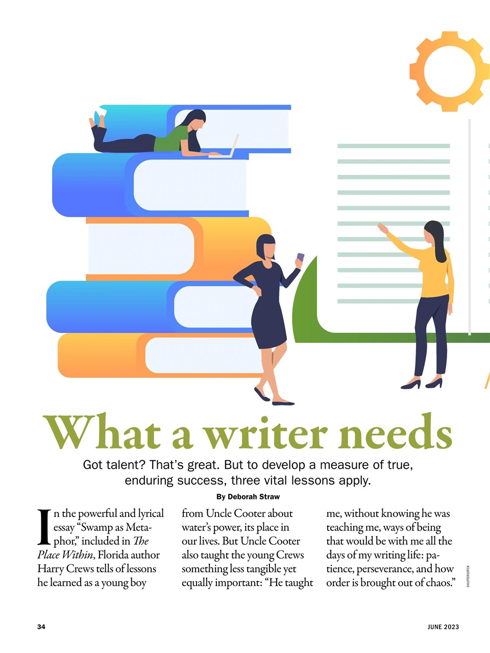 The Writer Preview Pages